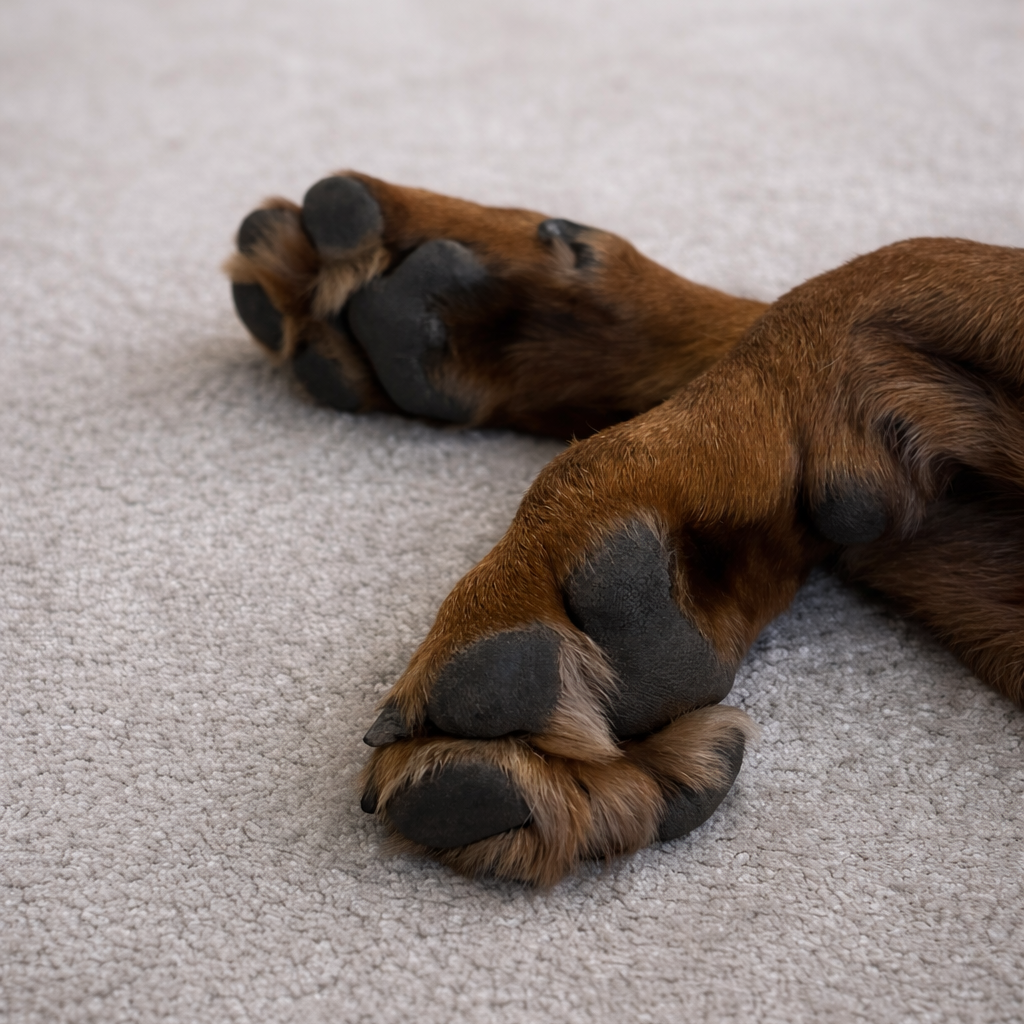 Pfoten und Krallenpflege in Lübeck Pfoten mit Fell