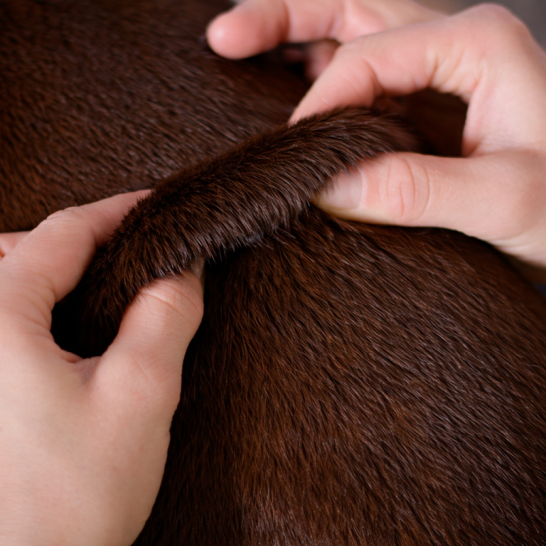 Manuelle Technik in Tierphysio an Hund gezeigt